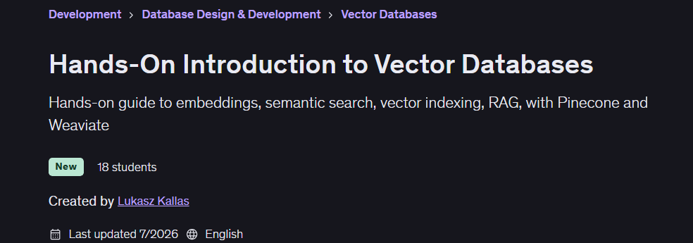 Pictures · Hands-On Introduction to Vector Databases 2026-7