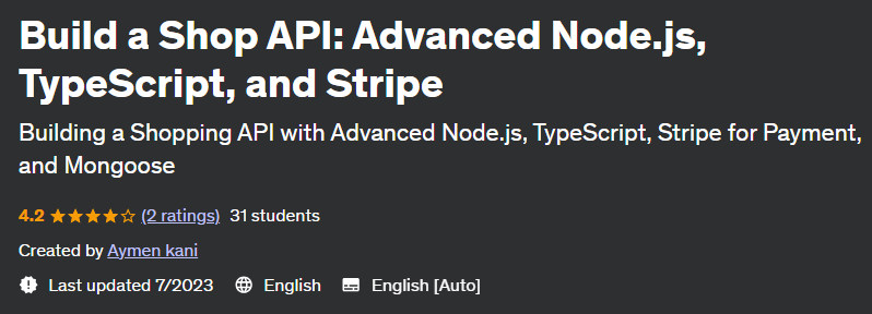 Pictures · Build a Shop API: Advanced Node.js, TypeScript, and Stripe 2023-7