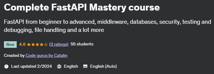 Pictures · Udemy — Complete FastAPI Mastery course 2024-1
