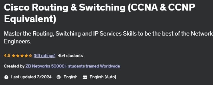 Pictures · Udemy — Cisco Routing & Switching (CCNA & CCNP Equivalent) 2024-2