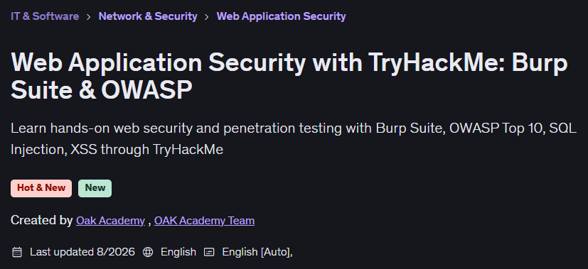 Images · Sécurité des applications Web avec TryHackMe: Burp Suite & OWASP 2026-8