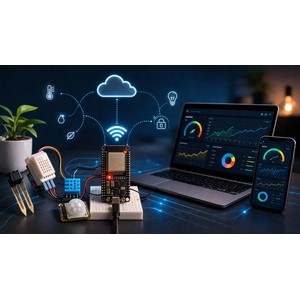 Construcción de un sistema de IoT completo con ESP32 (Sensor a Dashboard) 2026-4