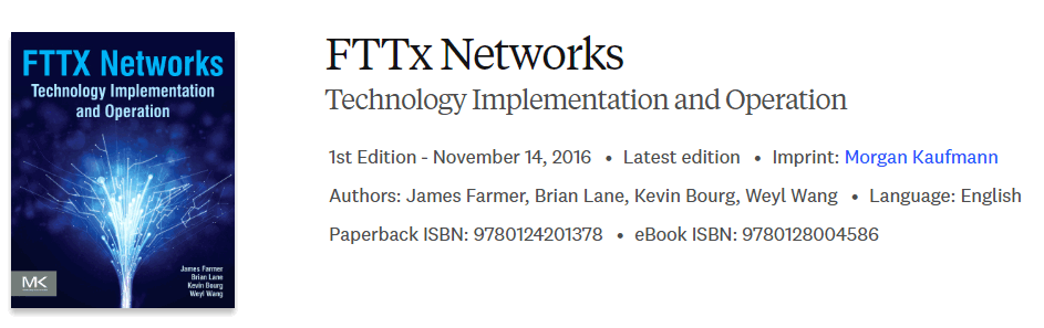 图片 · Elsevier - FTTx 网络:技术实施与运营 2017