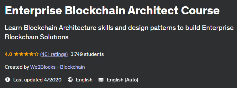 Pictures · Udemy — Enterprise Blockchain Architect Course 2020-3