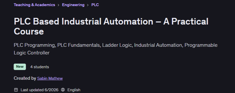 Pictures · Udemy — PLC Based Industrial Automation – A Practical Course 2026-5