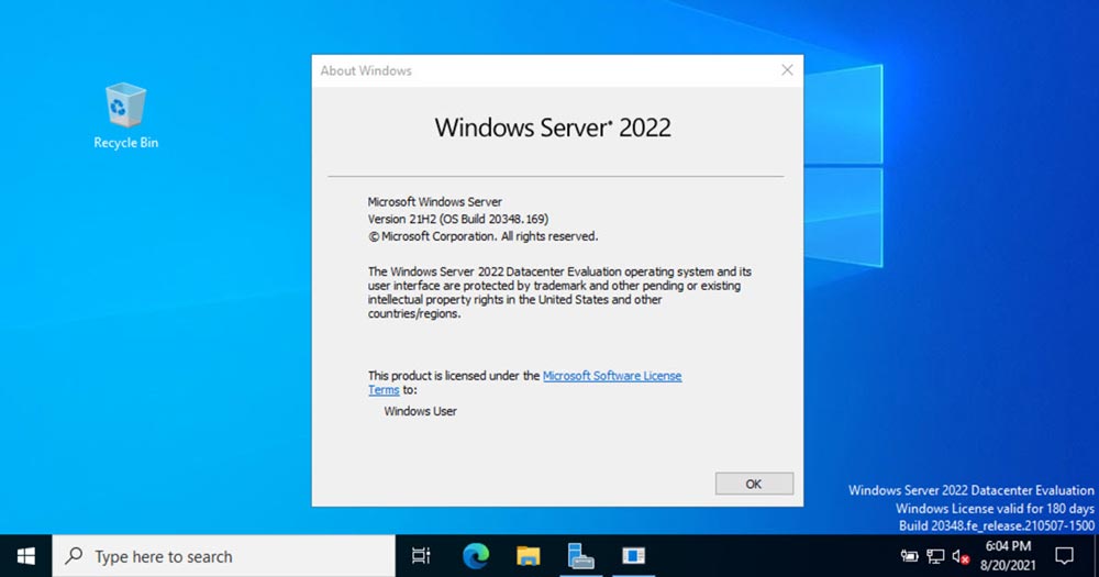 Bilder · Windows Server 2025 LTSC 24h2 Juni 2026 MSDN