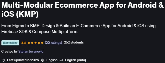 Pictures · Multi-Modular Ecommerce App for Android & iOS (KMP) 2025-5
