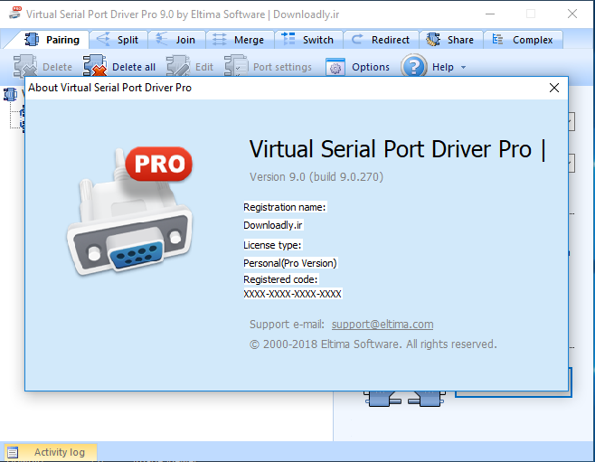 Pictures · Virtual Serial Port Driver Pro 11.0.1041