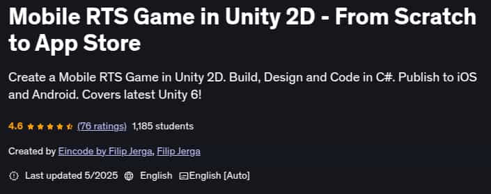 Pictures · Udemy — Mobile RTS Game in Unity 2D – From Scratch to App Store 2025-5
