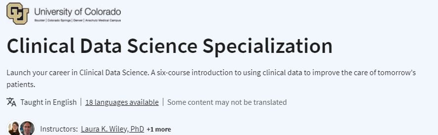 Pictures · Coursera — Clinical Data Science Specialization 2023-12