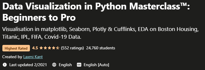 Pictures · Udemy — 2025 Data Visualization in Python Masterclass for Beginners 2020-9/2024-11