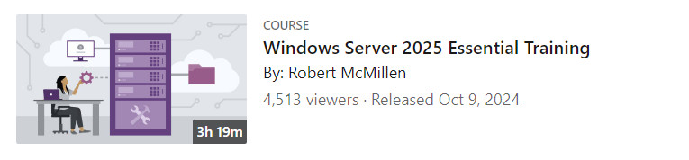 Pictures · LinkedIn — Windows Server 2025 Essential Training 2024-10