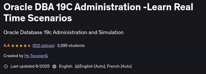 Pictures · Udemy — Oracle DBA 19C Administration -Learn Real Time Scenarios 2025-6