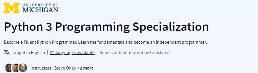 Pictures · Python 3 Programming Specialization 2024-9