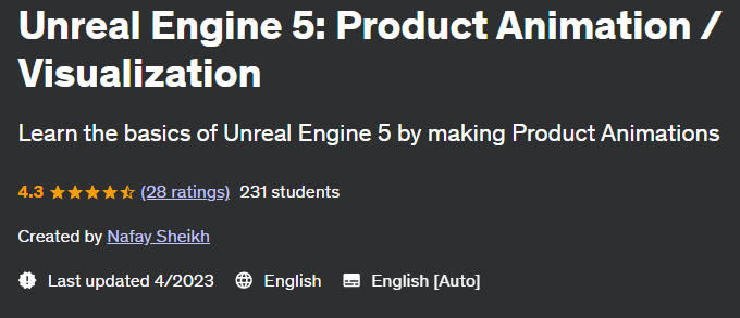 Pictures · Unreal Engine 5: Product Animation / Visualization 2023-3