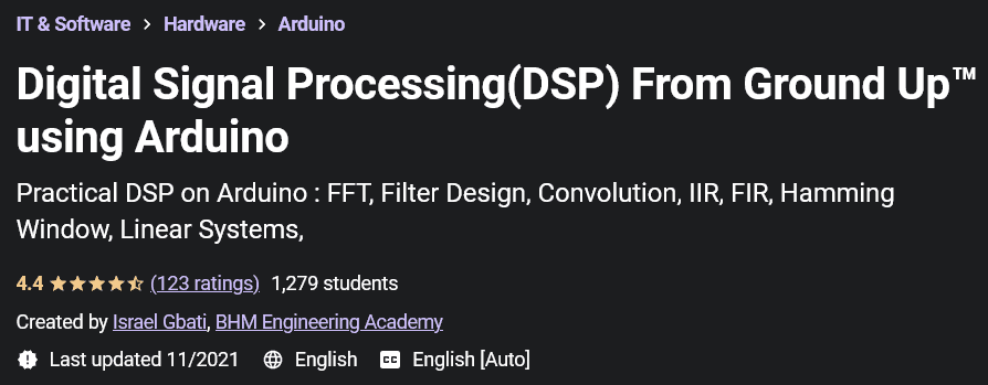 Pictures · Udemy — Digital Signal Processing (DSP) From Ground Up™ using Arduino 2020-9