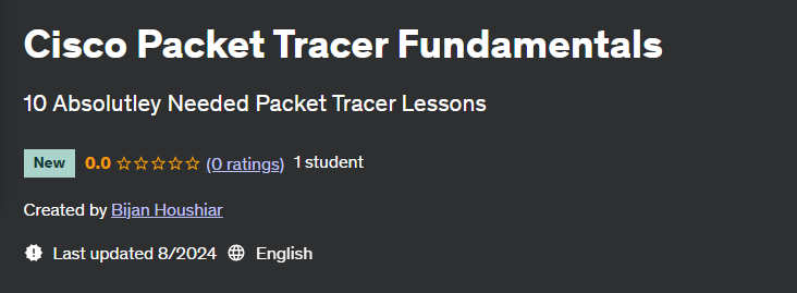 Pictures · Udemy — Cisco Packet Tracer Fundamentals 2024-8
