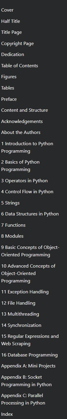Pictures · CRC Press — Python Programming: A Practical Approach 2022