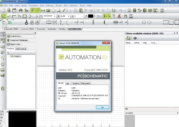 Pictures · PCSCHEMATIC Automation 20.0.3.54