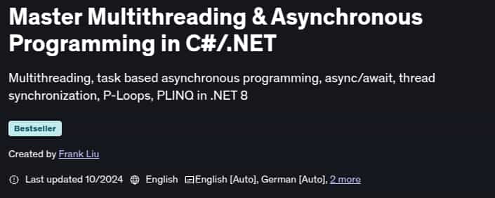 Pictures · Master Multithreading & Asynchronous Programming in C#/.NET 2024-10