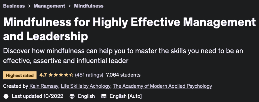 Pictures · Mindfulness for Highly Effective Management and Leadership 2021-11