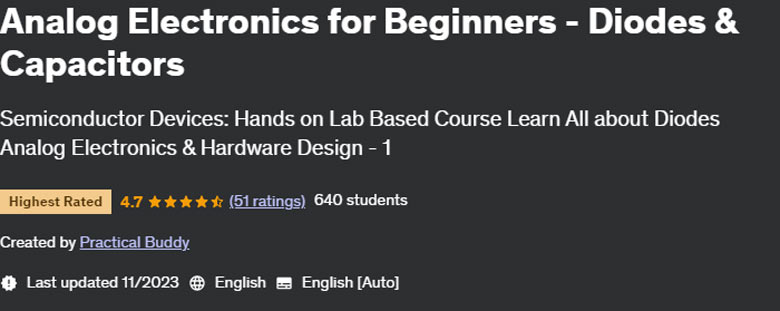 Pictures · Udemy — Analog Electronics for Beginners – Diodes & Capacitors 2023-11