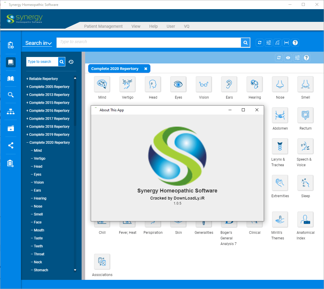 Pictures · Synergy Homeopathic Software 1.0.5 x64