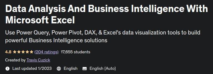 Pictures · Udemy — Data Analysis And Business Intelligence With Microsoft Excel 2021-10
