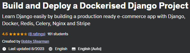 Pictures · Udemy- Build and Deploy a Dockerised Django Project 2023-8