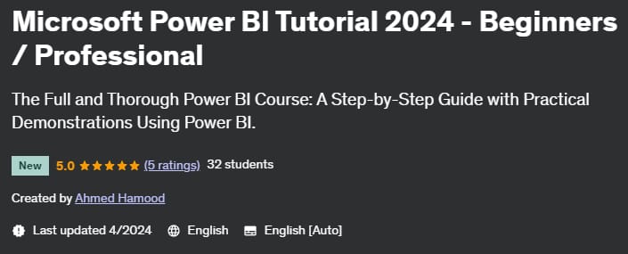 Pictures · Microsoft Power BI Tutorial 2024 – Beginners / Professional 2024-4
