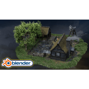 Blender 3 The Ultimate Medieval Scene Course 2022-02