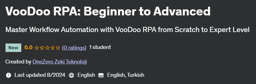 Pictures · Udemy — VooDoo RPA: Beginner to Advanced 2024-8