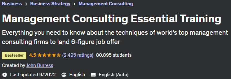 Pictures · Udemy — Management Consulting Essential Training 2021-1