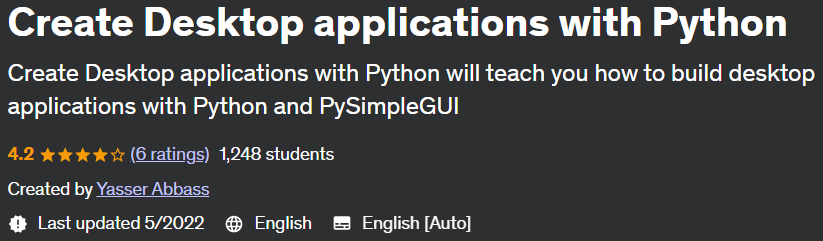 Pictures · Udemy — Create Desktop applications with Python 2022-5