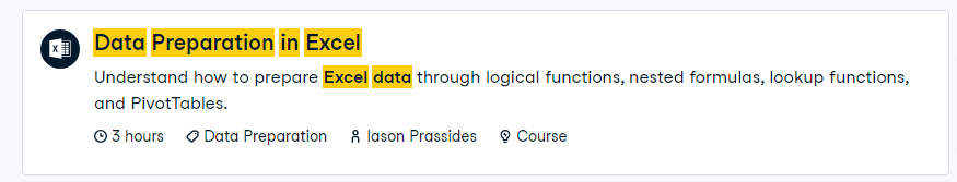 Pictures · Datacamp — Data Preparation in Excel 2023-11