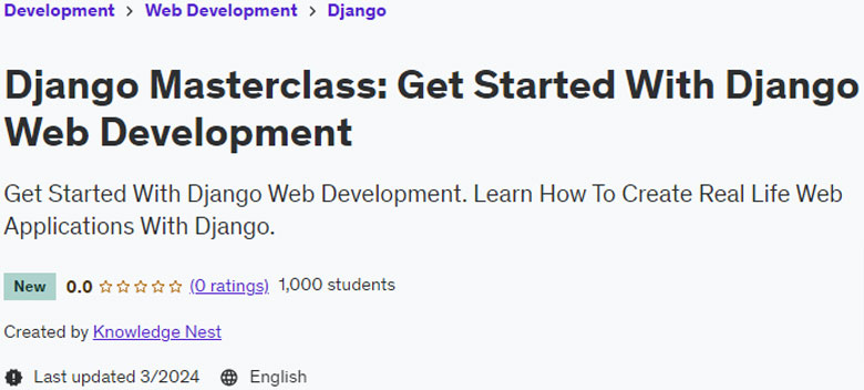 Pictures · Udemy — Django Masterclass: Get Started With Django Web Development 2024-3