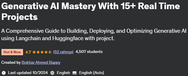 Pictures · Generative AI Mastery With 15+ Real Time Projects 2024-9
