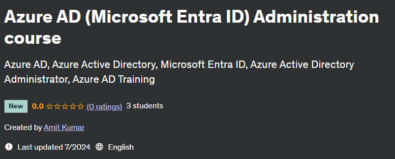 Pictures · Azure AD (Microsoft Entra ID) Administration course 2024-7