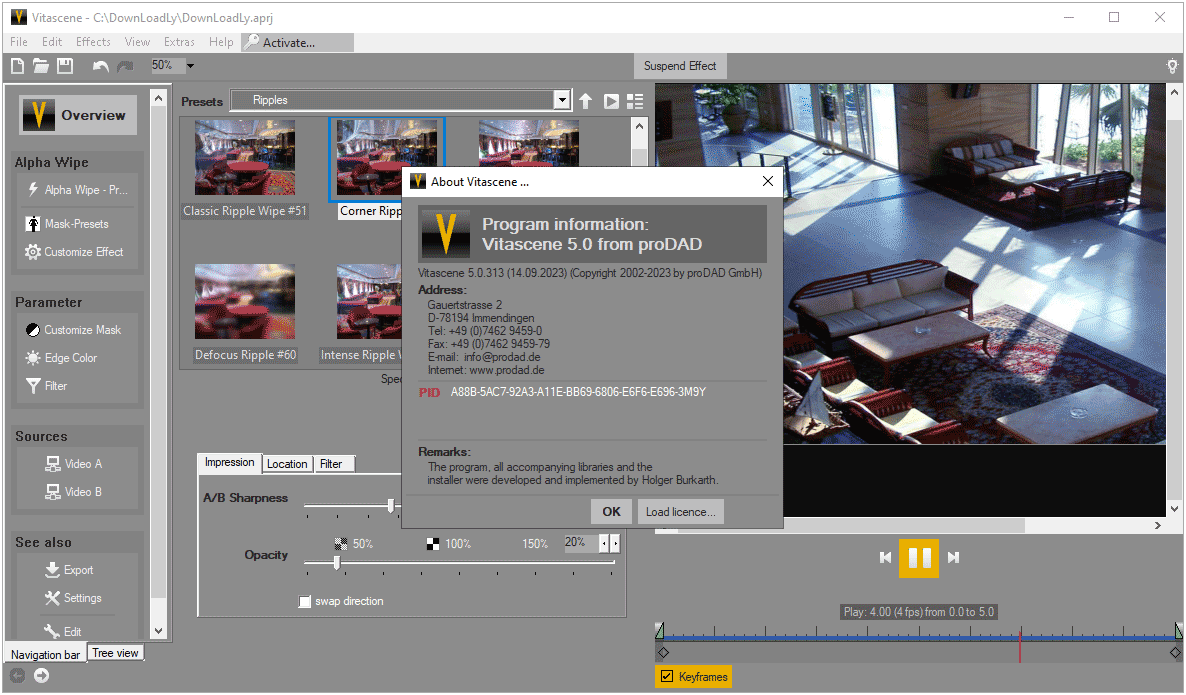 Pictures · proDAD VitaScene 6.0.608 x64