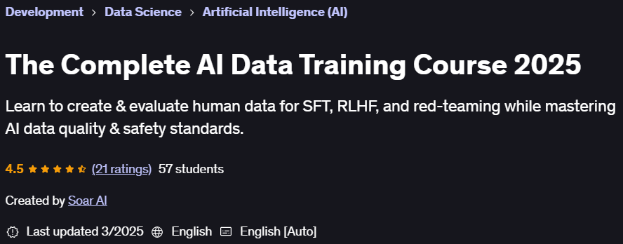 Pictures · Udemy — The Complete AI Data Training Course 2025 2025-3