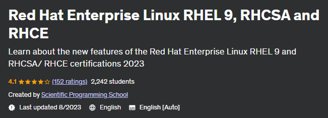 Pictures · Red Hat Enterprise Linux RHEL 9, RHCSA and RHCE 2023-8