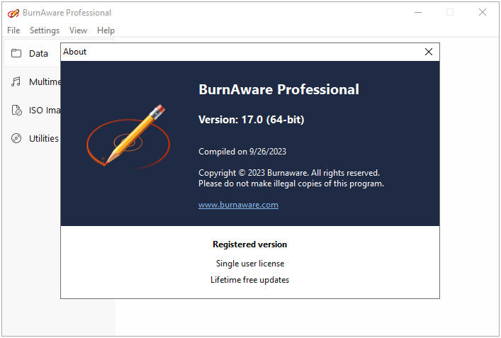 Images · Le BurnAware professionnel 19.2