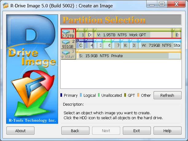 Bilder · R-Drive Bild 7.3.7314 + BootCD + WinPE
