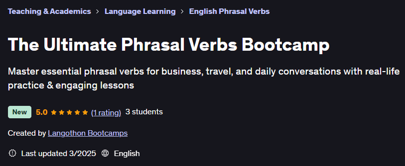 Pictures · Udemy — The Ultimate Phrasal Verbs Bootcamp 2025-3