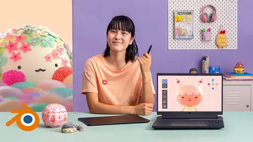 DOMESTIKA | Kawaii Character Creation in 3D with Blender