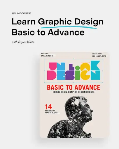 Rajeev Mehta - Unlock Design – Basic to Advance Social Media Graphic Design Course [Hindi]