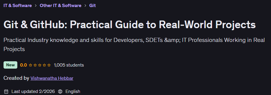 Pictures · Git & GitHub: Practical Guide to Real-World Projects 2026-2