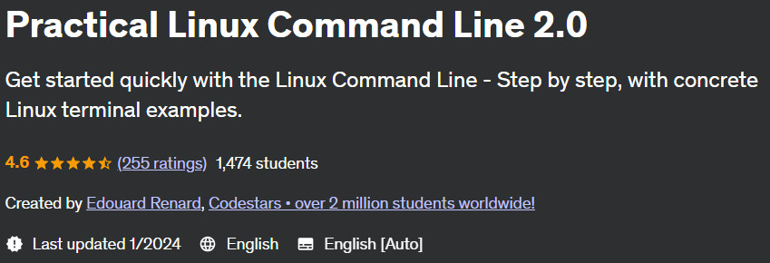 Pictures · Practical Linux Command Line 2.0 2024-1