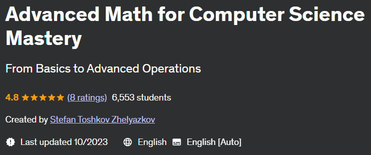 Pictures · Advanced Math for Computer Science Mastery 2023-10