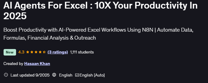 Imágenes · AI Agentes para Excel: 10X tu productividad 2025-9